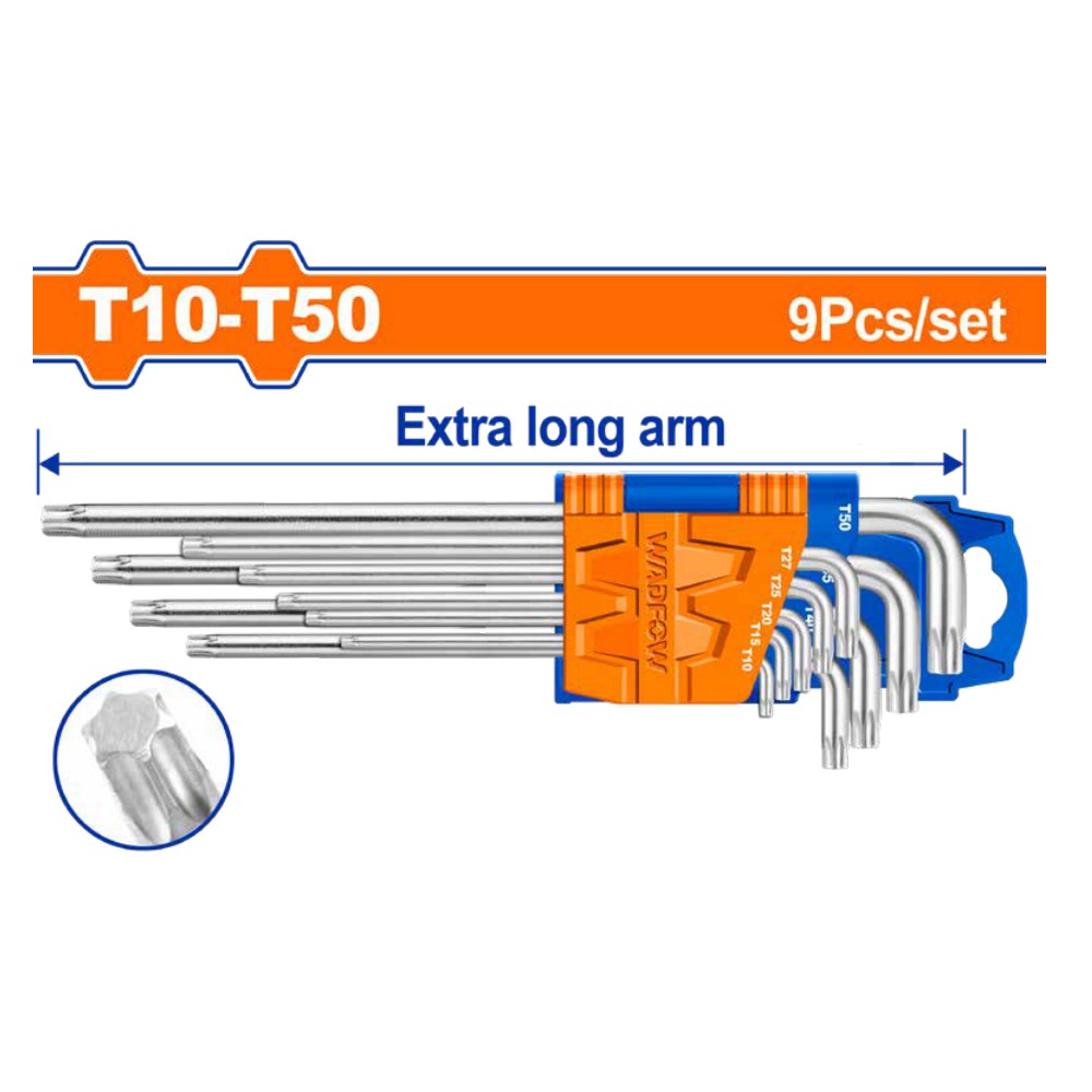 [WHK3292] Juego llave torx 9PCS (l)