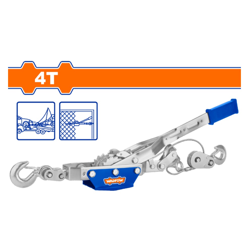 [WJU1040] Tecle de palanca con cable 4T