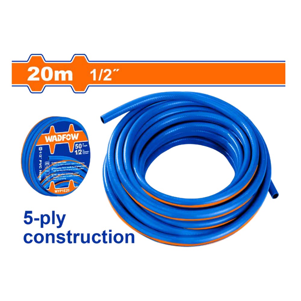 [WYP1E20] Manguera de PVC 20Mx1/2"