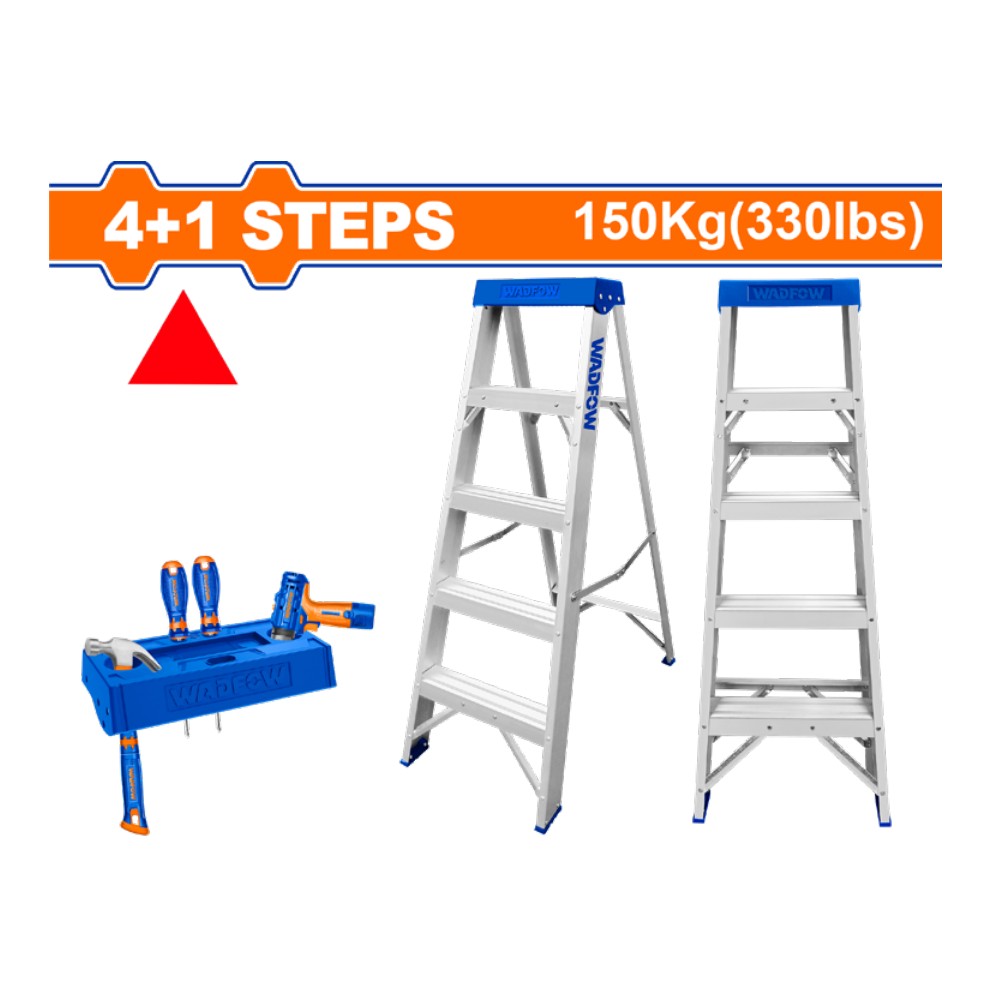 [WLD2H04] Escalera pata de gallo de 4 pisos 1.25M