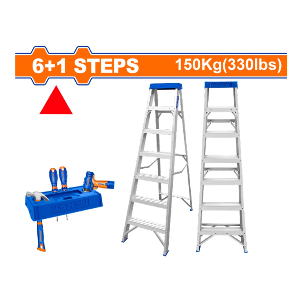 [WLD2H06] Escalera pata de gallo de 6 pisos 1.75M