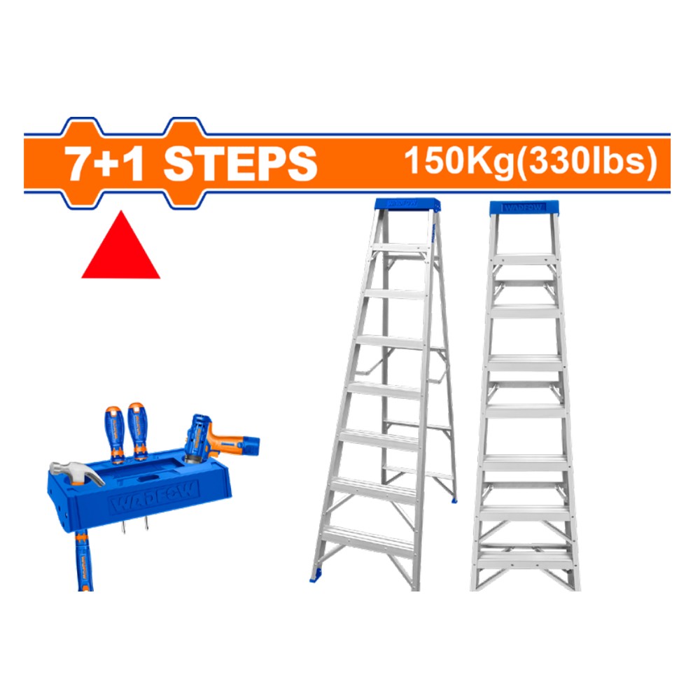 [WLD2H07] Escalera pata de gallo de 7 pisos 2M