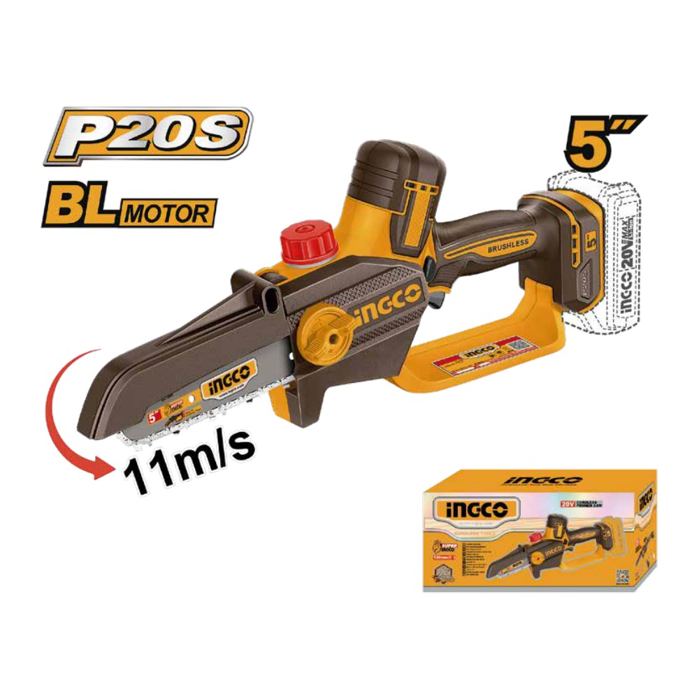 Motosierra de iones de litio 5" 11M/S BL 20V