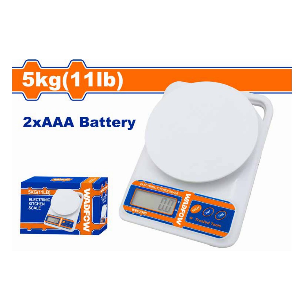 [WEC2505] Balanza eléctrica de cocina de 0-5KG