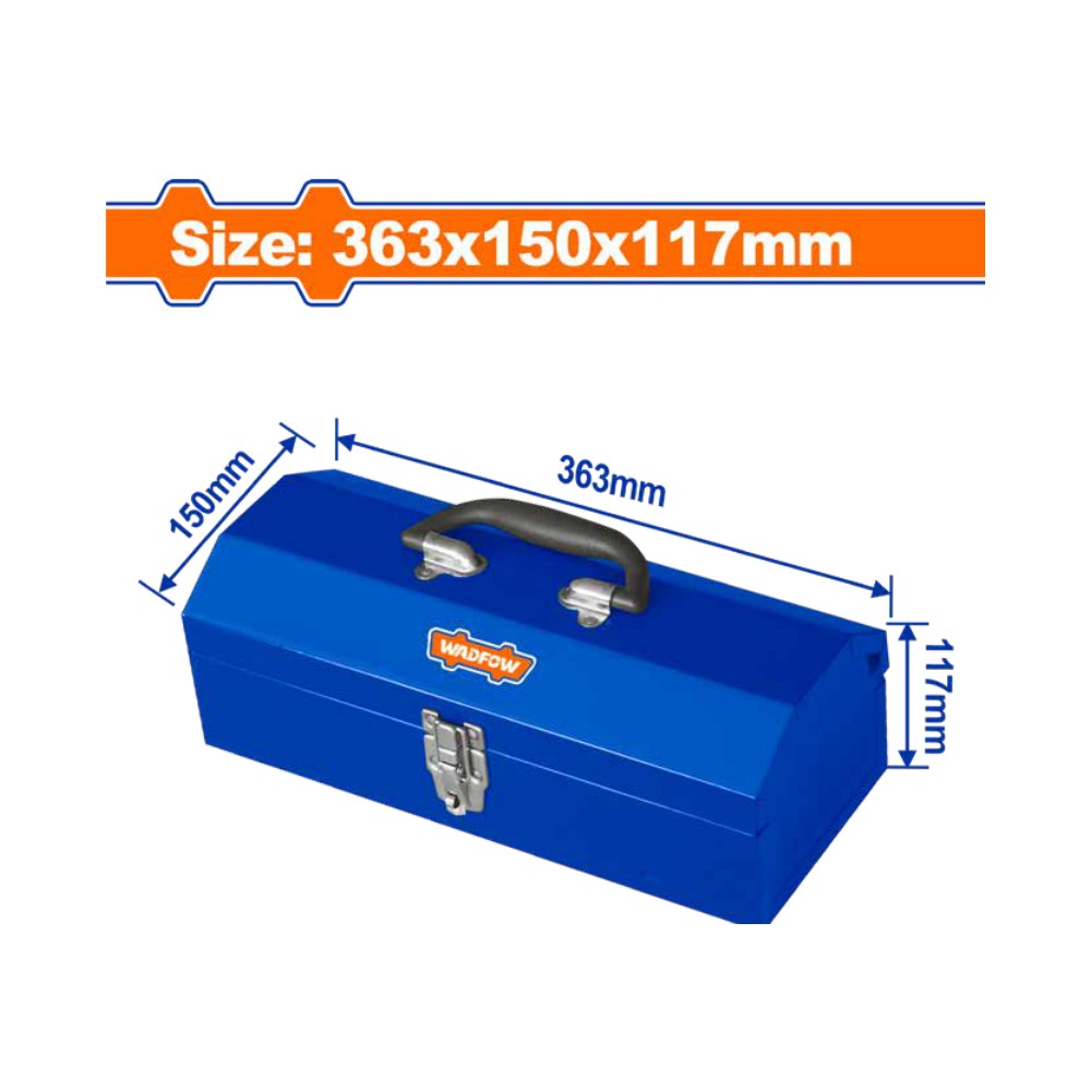 [WTB8A11] Caja de herramientas de acero 363X150X117