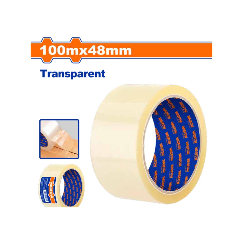 [WPN1H10] Cinta de embalaje transp 100M X 48MM