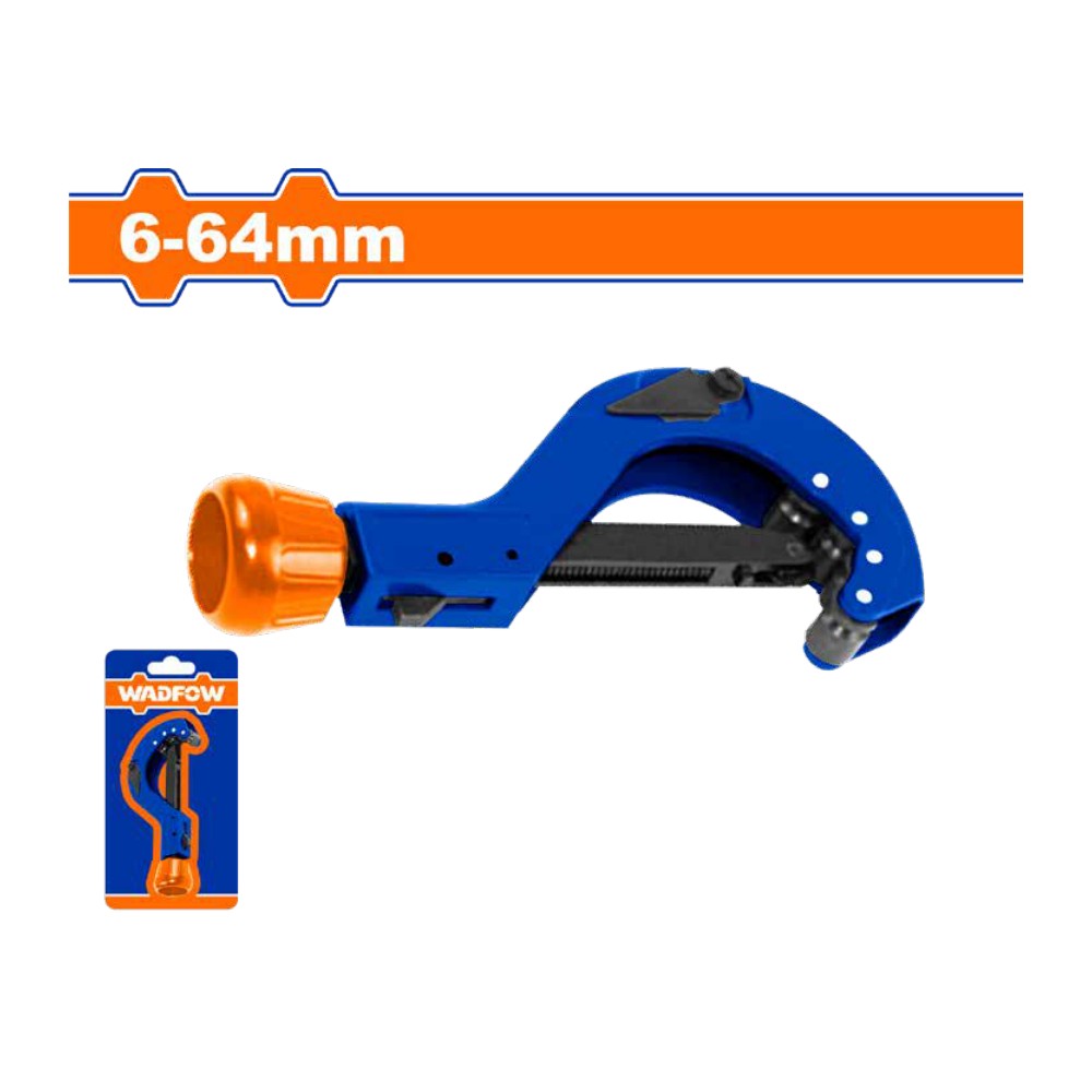 [WPC2664] Cortador de tubo PVC azul de 6 a 64MM