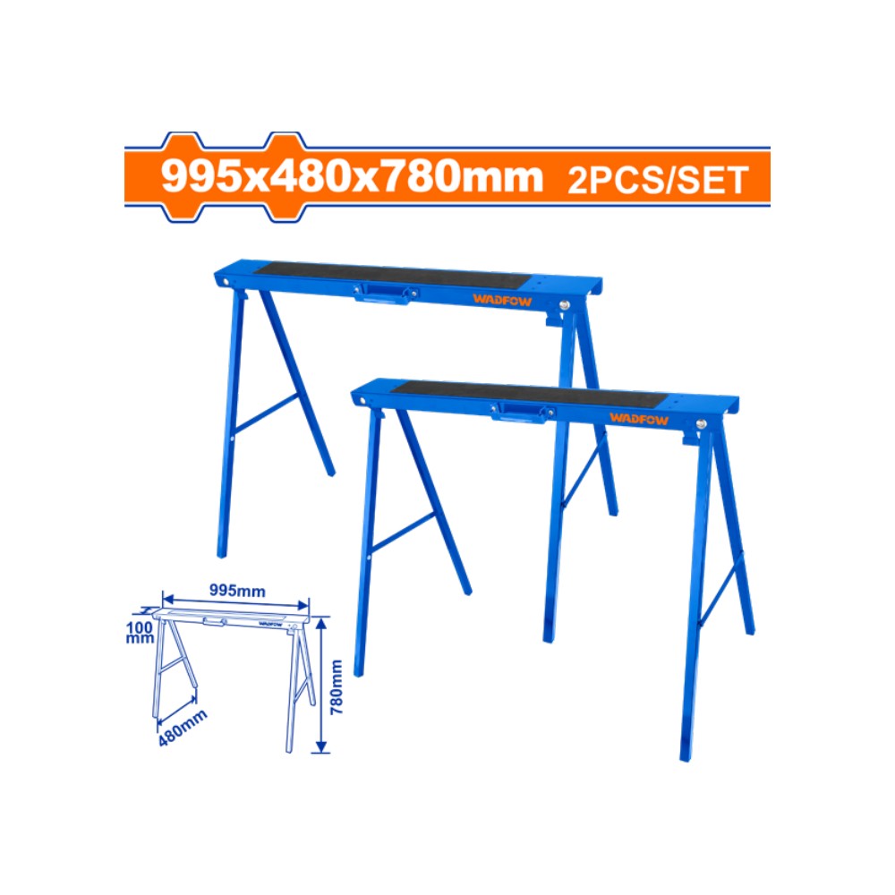[WDZ1510] Caballetes de trabajo 2PCS 100KG