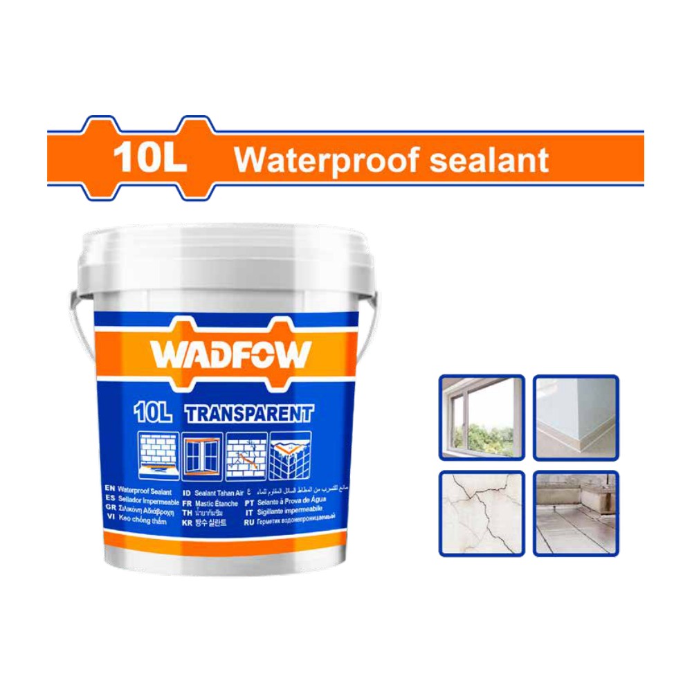 [WGQ3T10] Sellador transparente a prueba de agua 10L