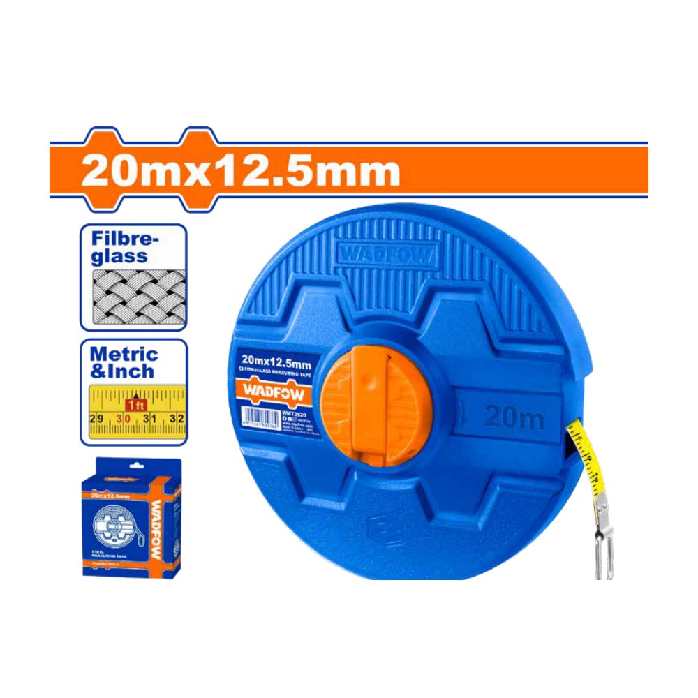 [WMT2520] Cinta metrica 20M fibra vidrio