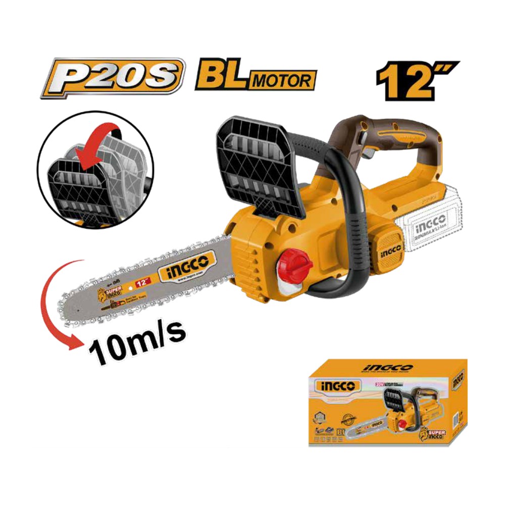 Motosierra de iones de litio 12" BL 20V