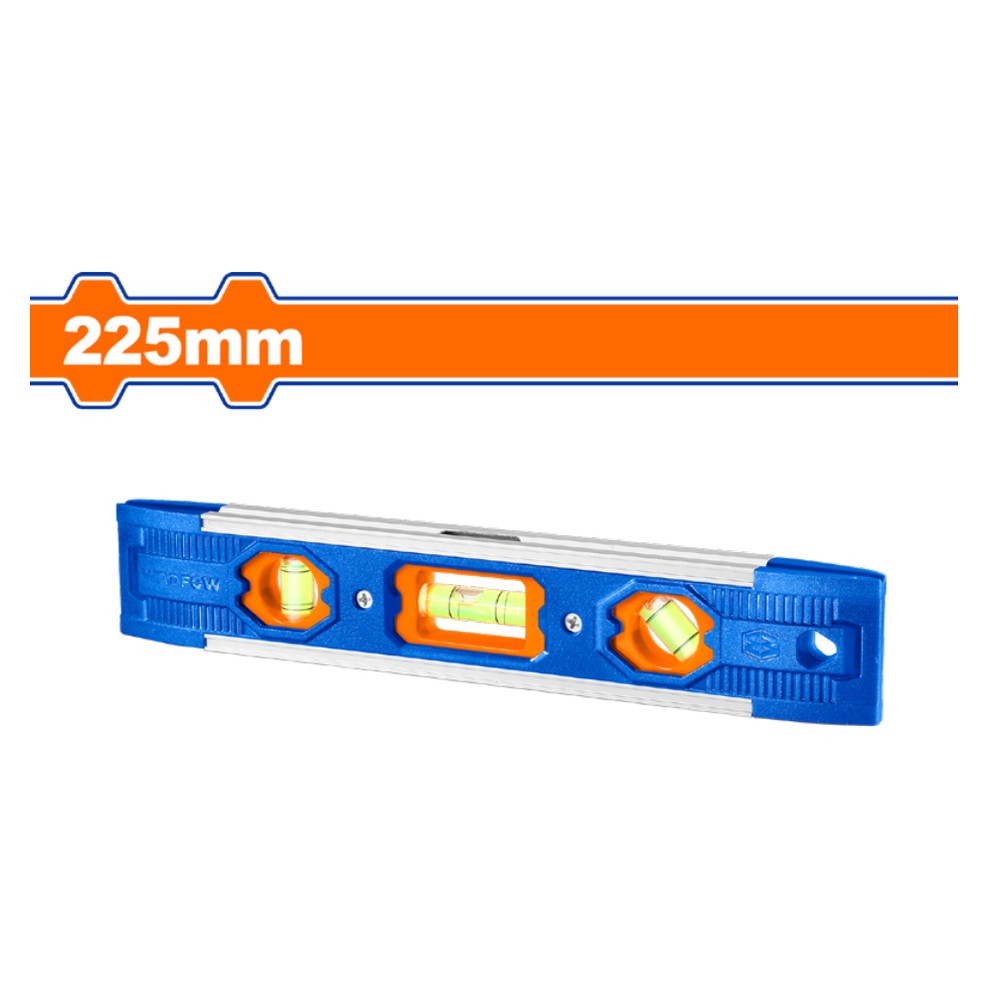 [WSL4310] Herramientas de jardinería nivel torpedo 225MM pala de acero m/madera cuadrada