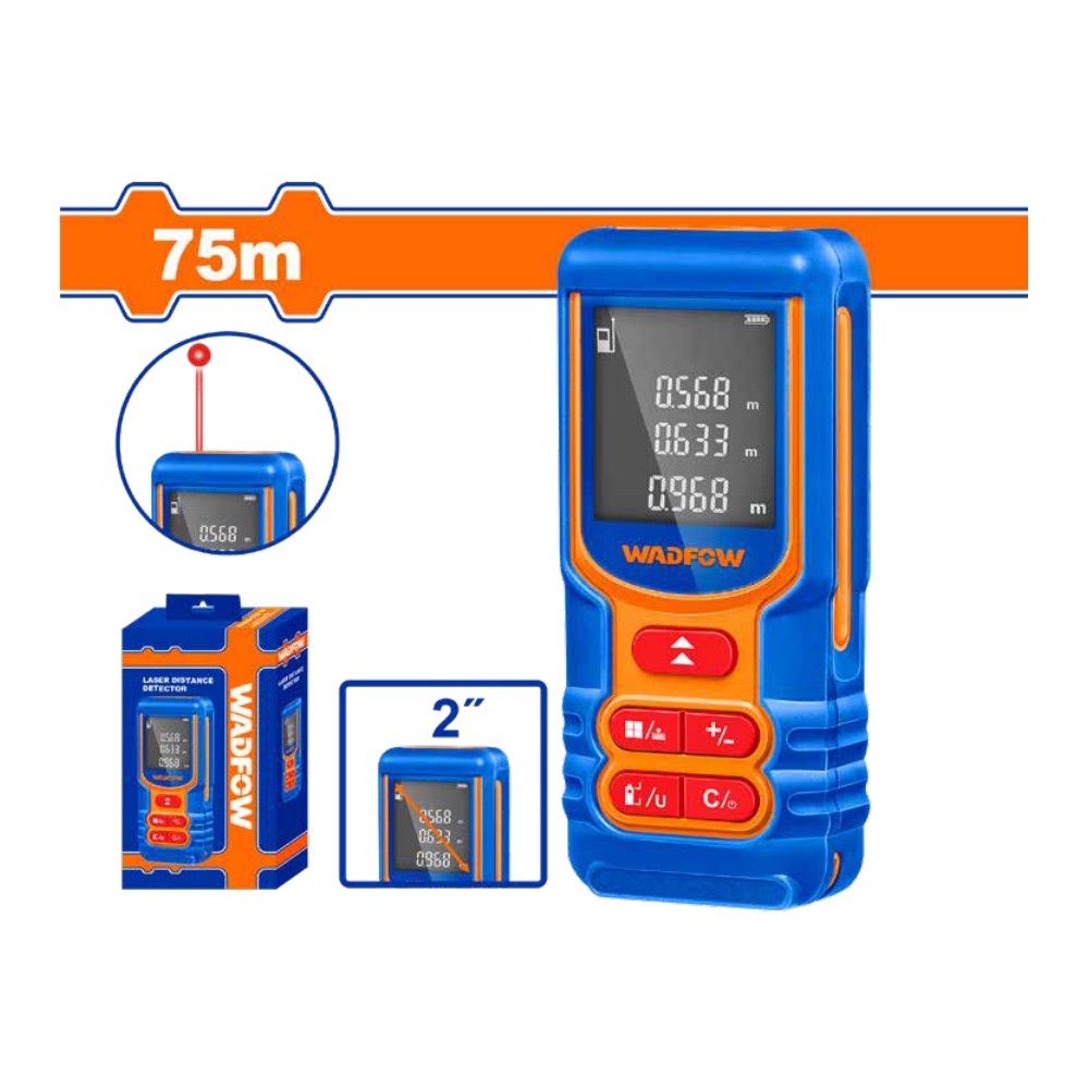 [WDL15167] Medidor de distancia laser 75M industrial
