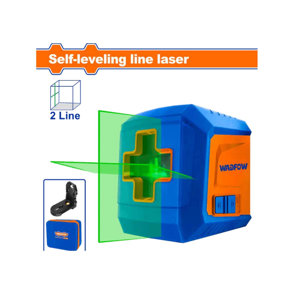 [WLE2M02] Nivel de laser autonivelante (verde ) 2LINEAS