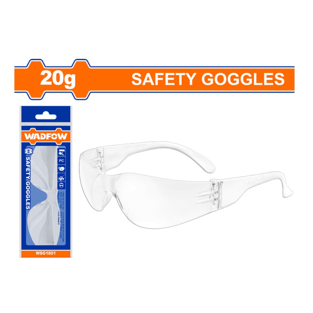 [WSG1801] Herramientas de medición herramientas de jardinería gafas de seguridad transparentes