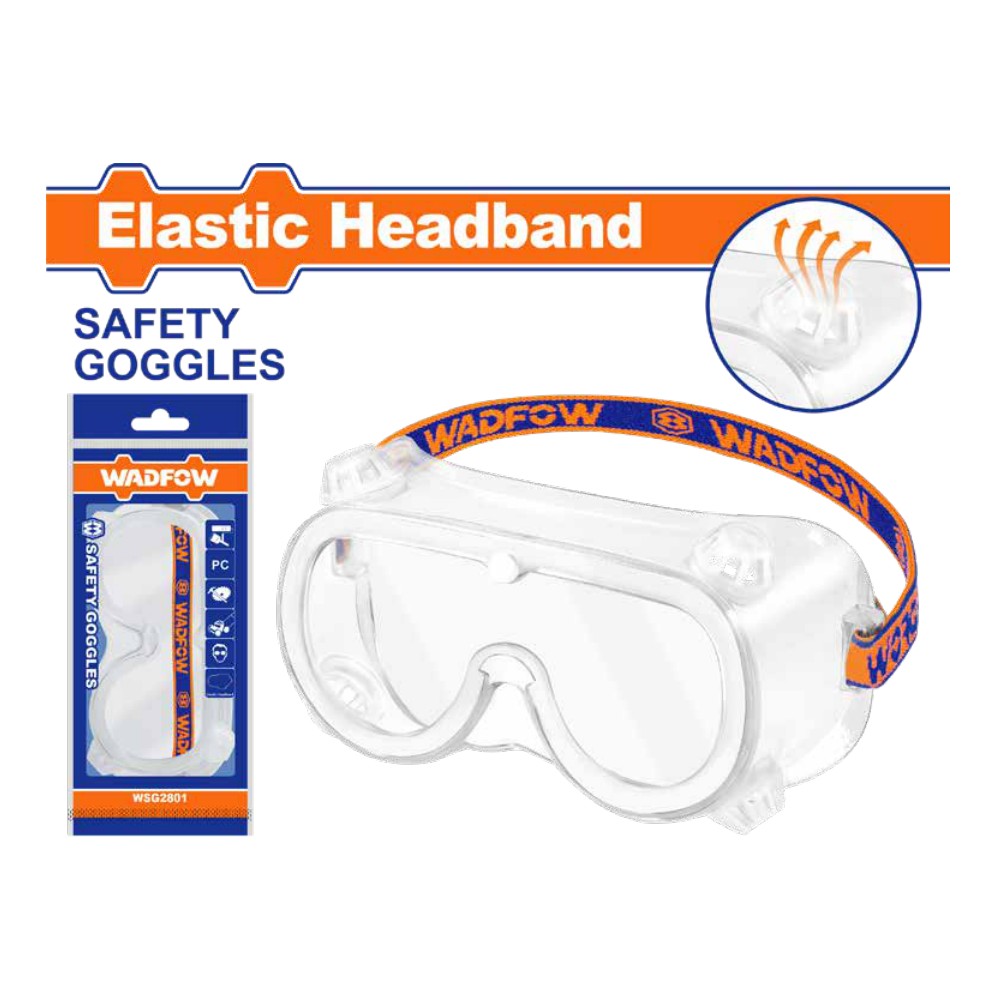 [WSG2801] Gafas de seguridad marco de PVC flexible