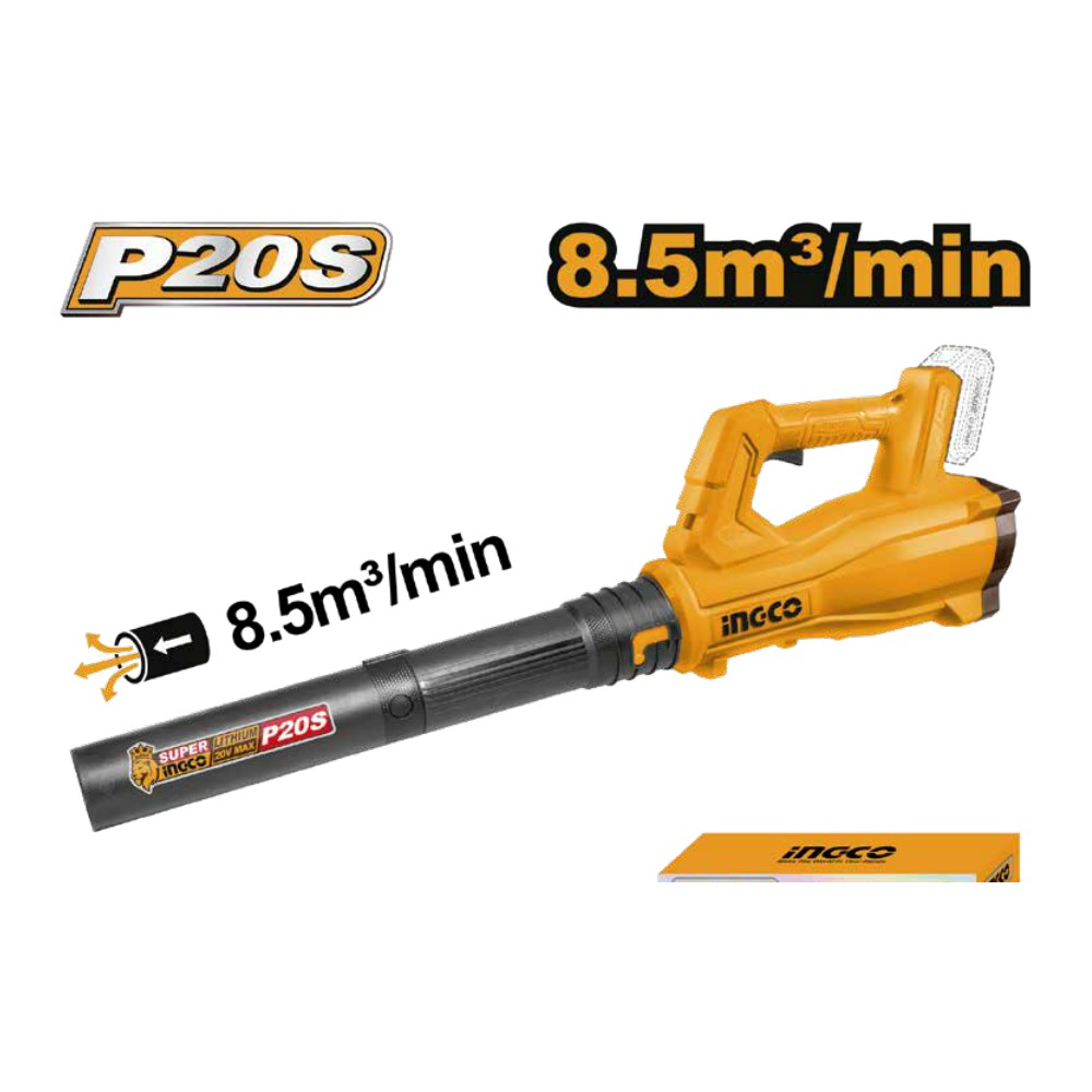 [CABLI20323] Soplador inalámbrico 8,5M3/MIN 20V