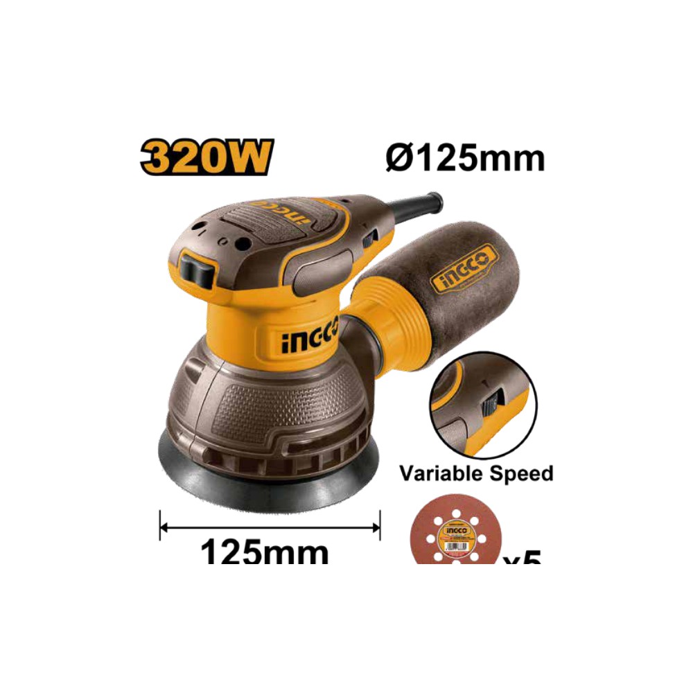 Lijadora roto orbital 320W