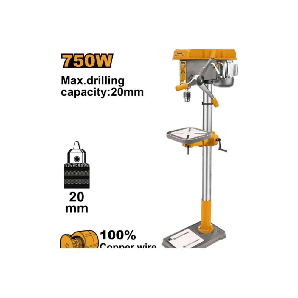 Taladro de banco 750W