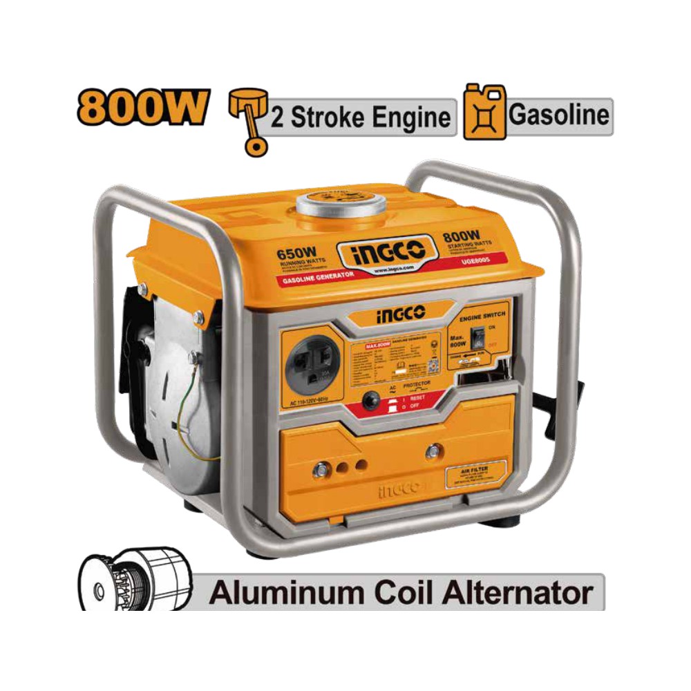 [UGE8005] Generador eléctrico a gasolina 110//120V 3600RPM 8KVA INGCO