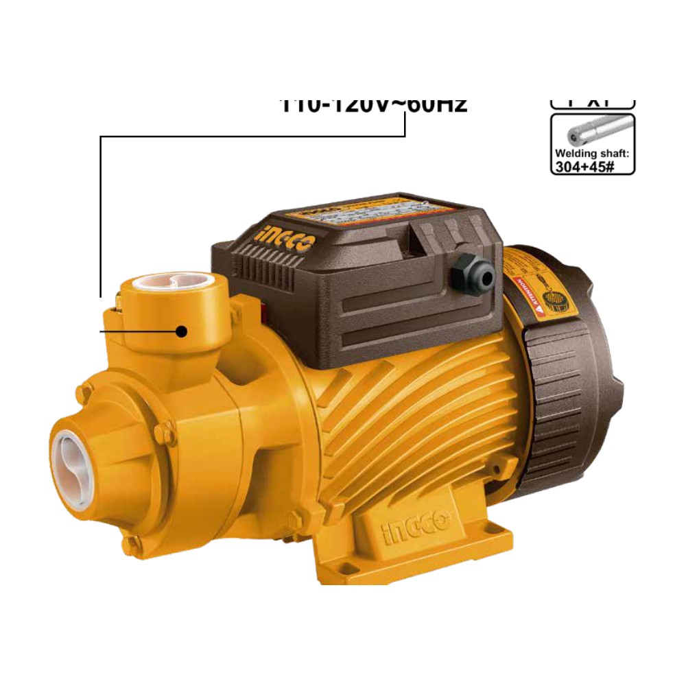 [UVPM37068] Bomba de agua elevador de presión 120W 0.2HP INGCO