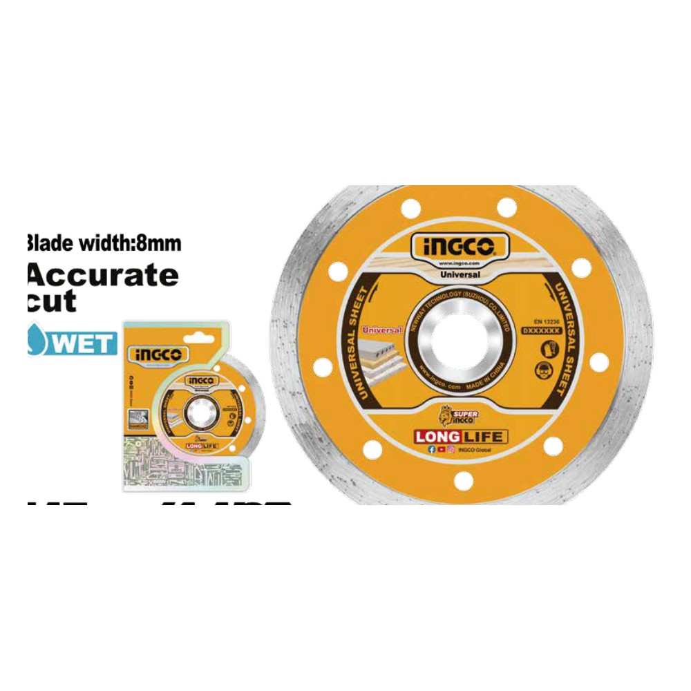 Disco diamante continuo 4 1/2" profesional