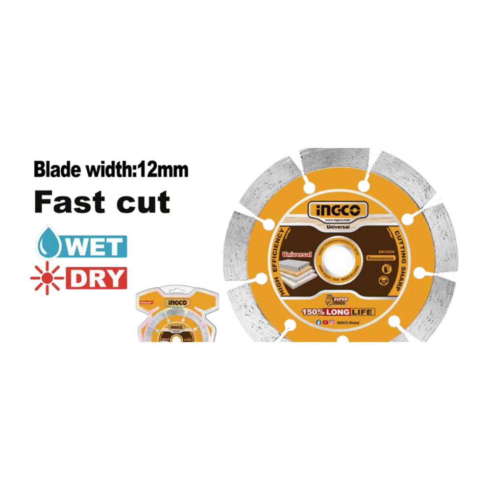 Disco diamante segmentado 4 1/2" r(dmd011152)