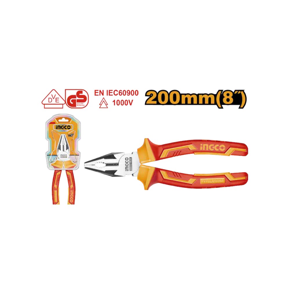Alicate aislado 8"