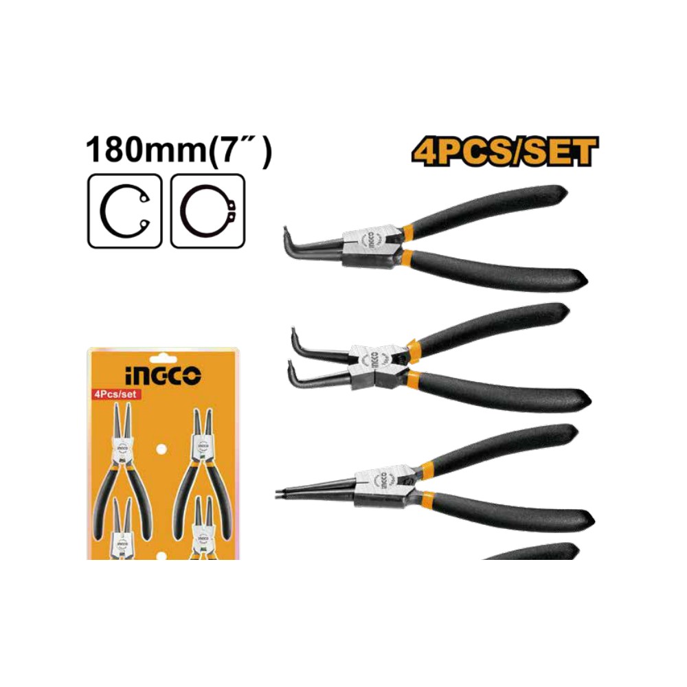 Set alicates circlip 4PCS