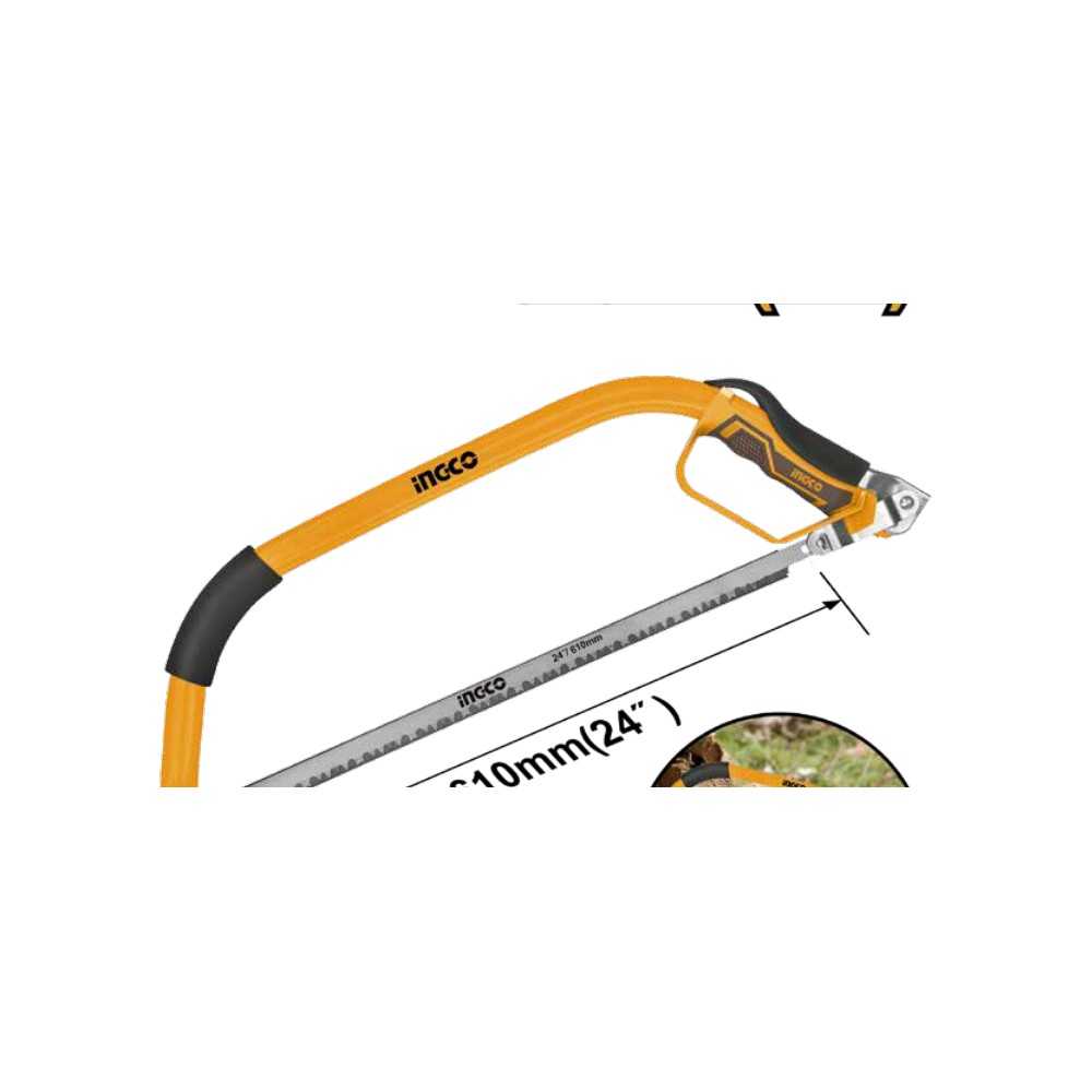Arco de sierra para madera 24"