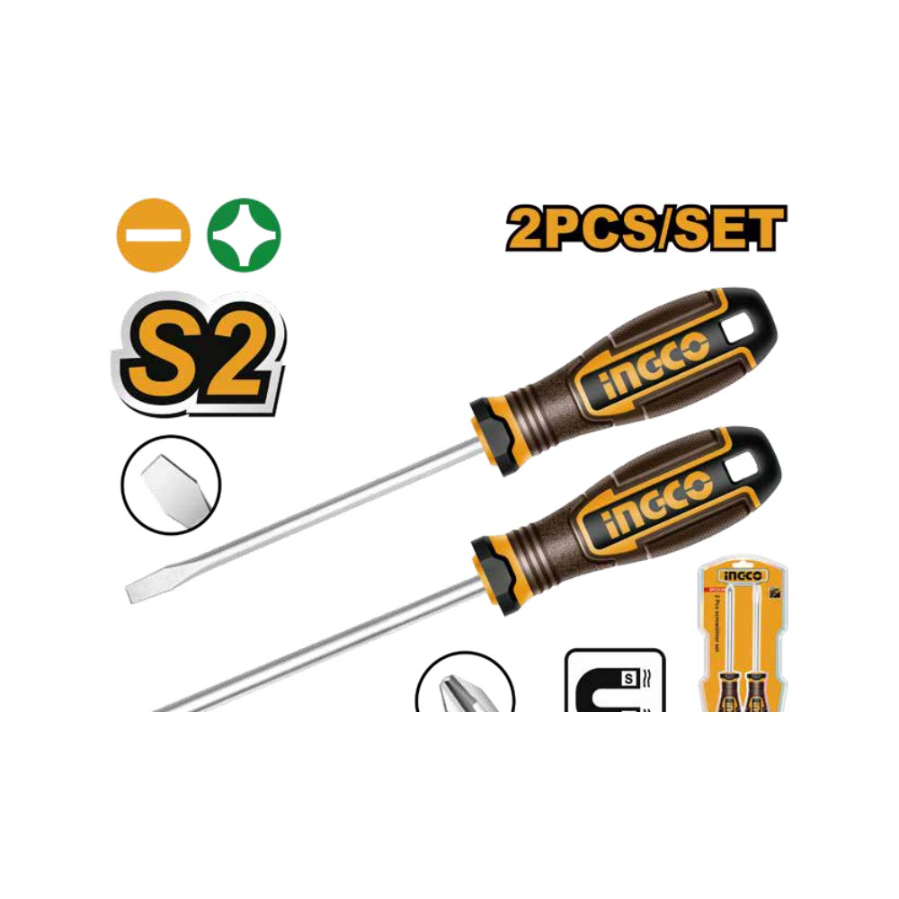 Set destornilladores 2PCS industrial
