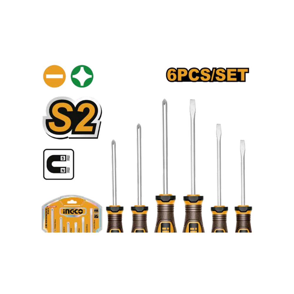 Set destornilladores 6PCS industrial