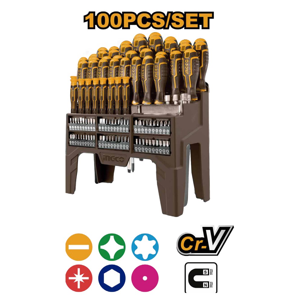 Set de destornilladores 100PCS