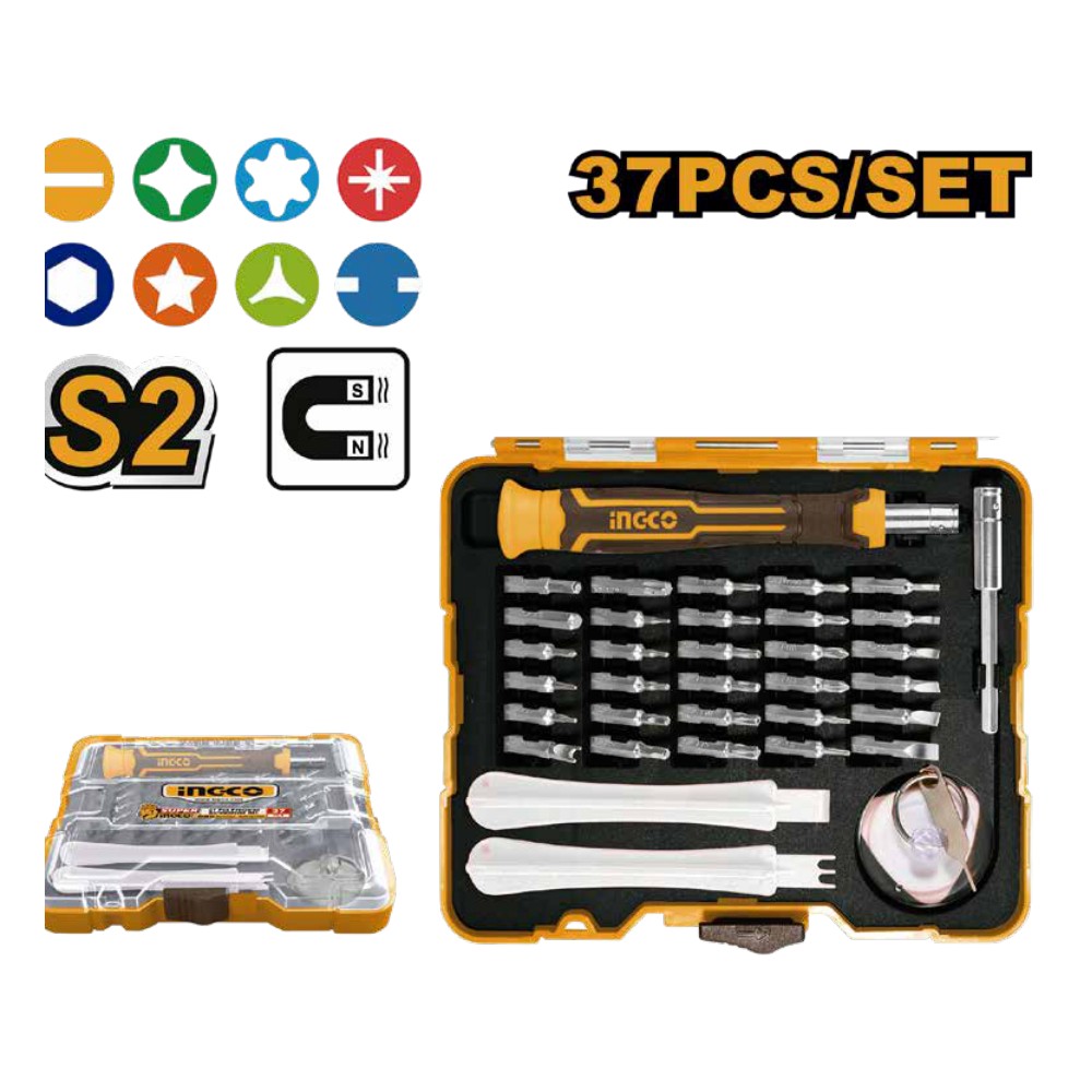 Set destornilladores de precision imantado 37 PCS celu/reloj