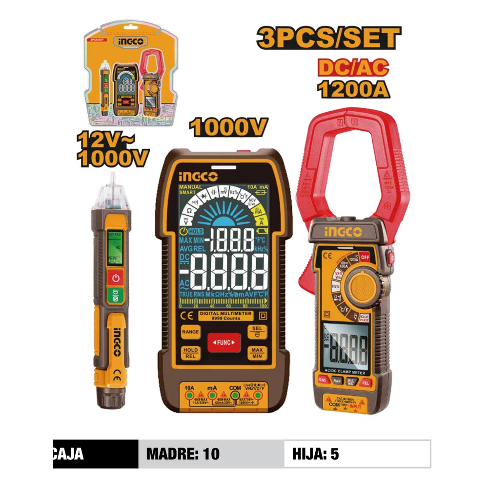 [COS24069] Juego de herramientas de medición eléctrica 3PCS