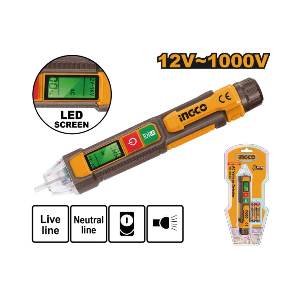 [VD210003] Comprobador voltaje 12V-1000V