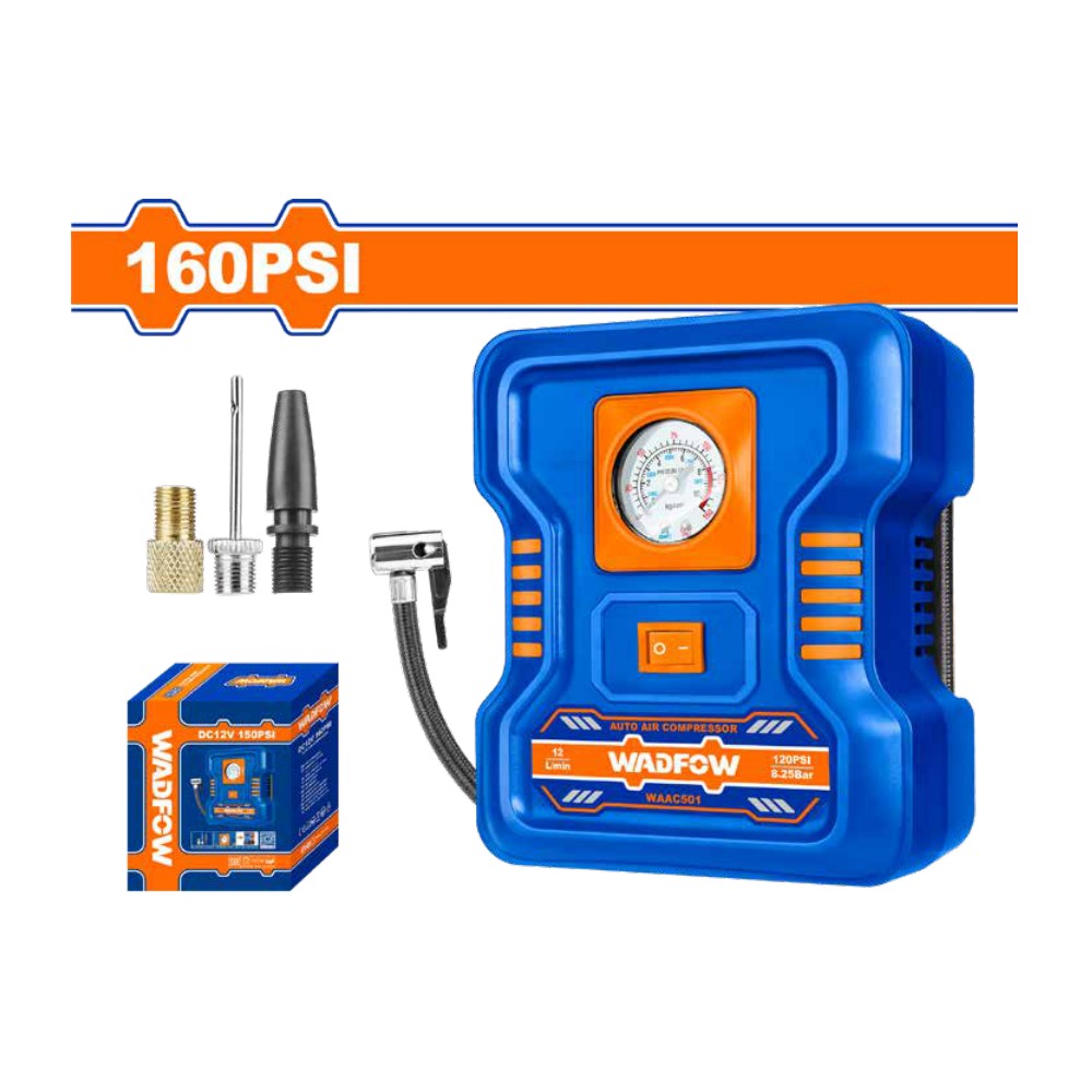 Compresor de aire automático 12V 160PSI/11BAR-3MTS