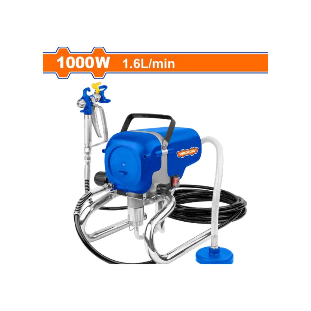 [UWAY1A10] Rociador de pintura sin aire 1200W 1.6L/MIN