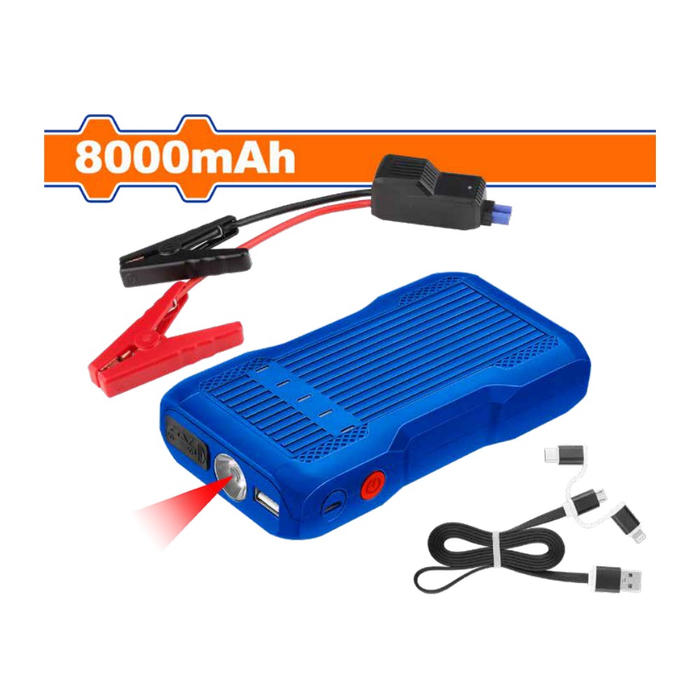 [WLY1508] Cargador arrancador para auto 200/400A 8000MAH