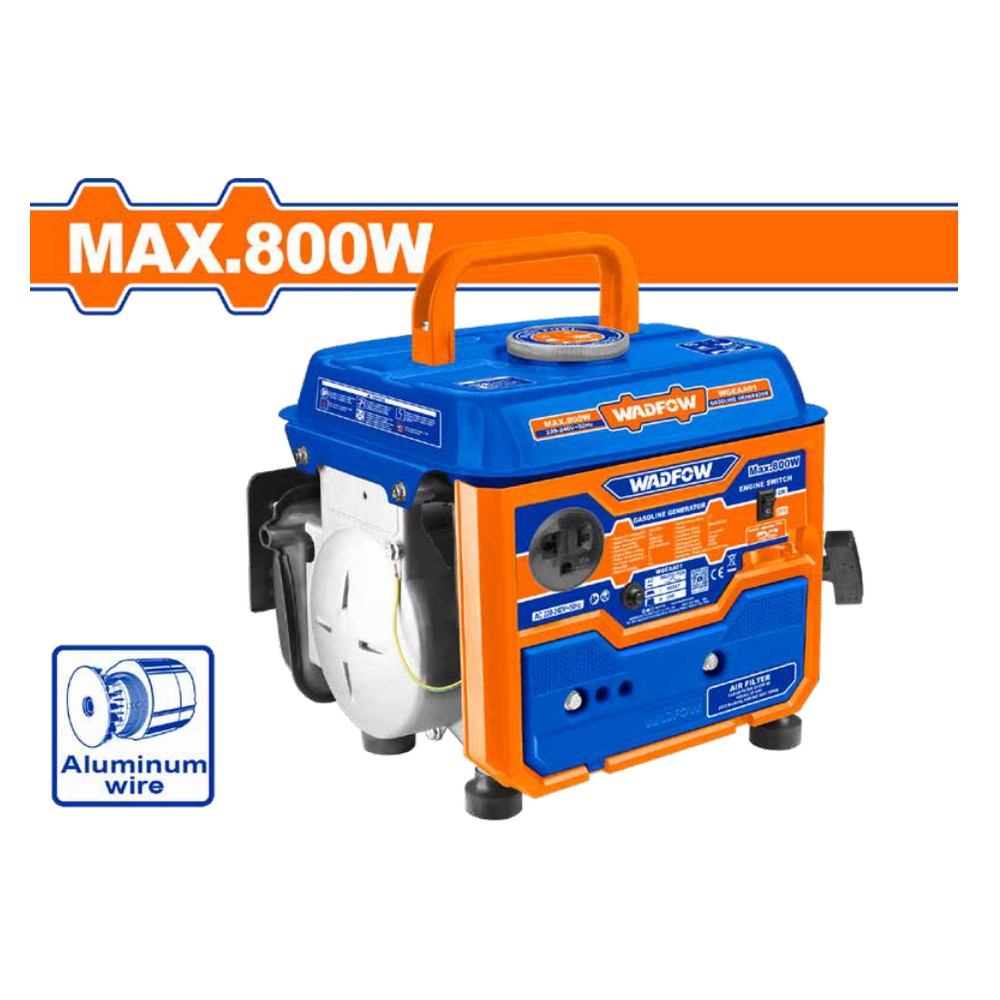 [UWGEAA01] Generador eléctrico a gasolina 110V 8.3A/ 0.8KVA 12V