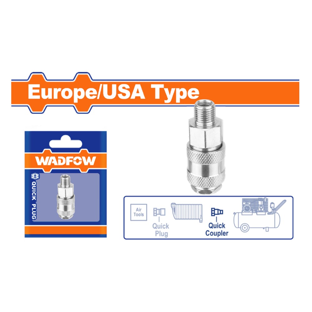[WQP0950] Acople de aire macho 1/4"