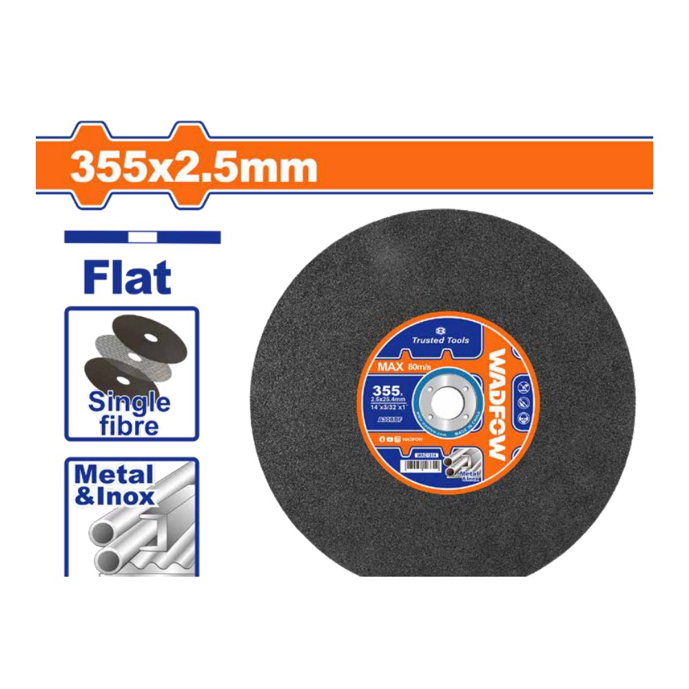 [WAC1314] Disco corte metal 14" X1/8"X1"