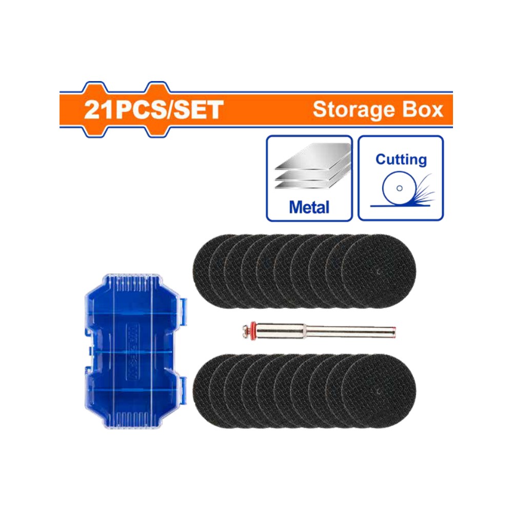[WRR3021] Accesorios mini taladro 21 piezas