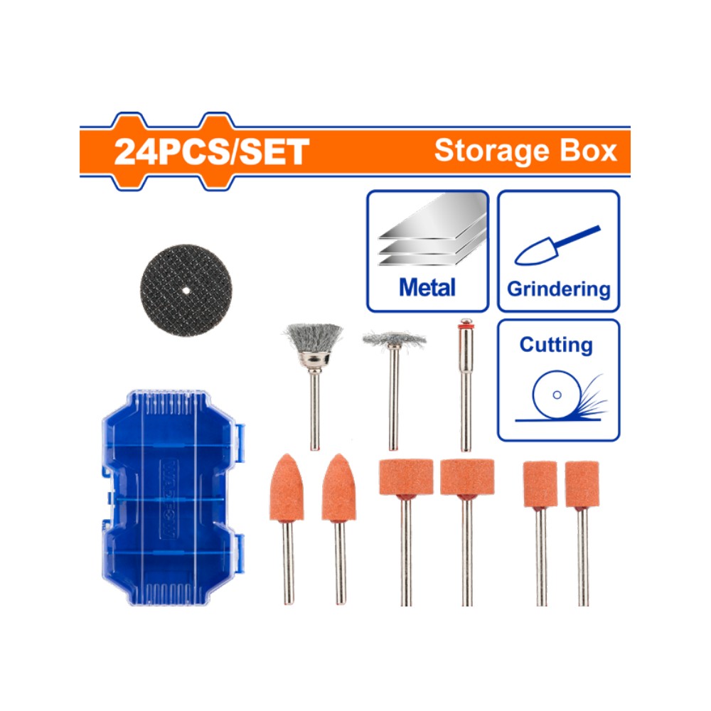 [WRR4024] Accesorios mini taladro 24 piezas