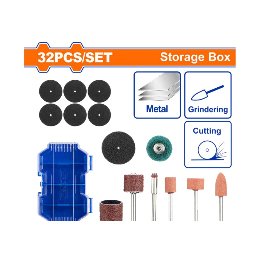 [WRR5032] Accesorios mini taladro 32 piezas