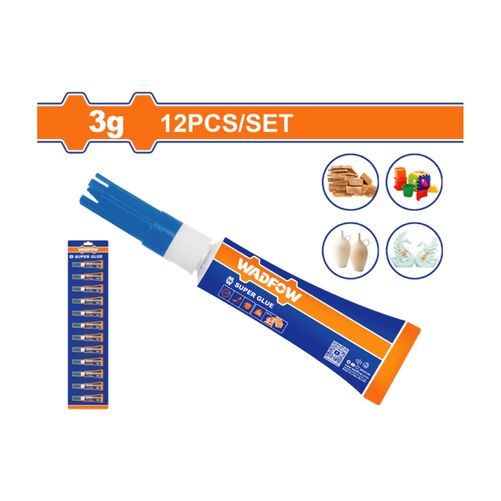 [WGX1K05] Super glue 3G 12PCS