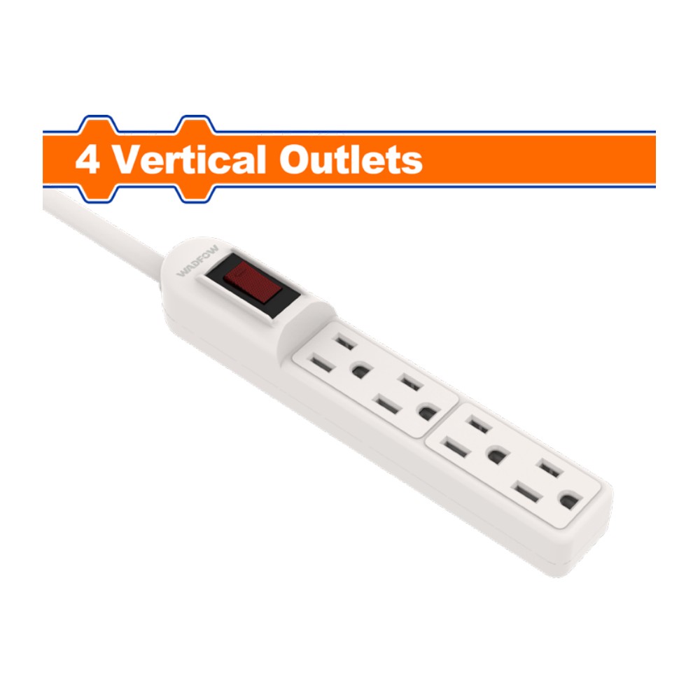 [WET2313] Regleta eléctrica 4 entradas