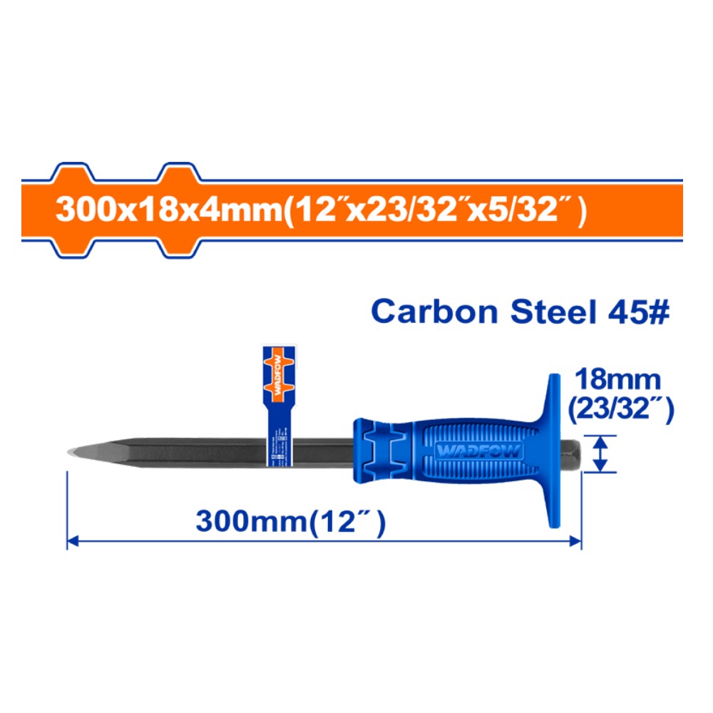 [WCC1304] Punta profesional 4X18X300MM