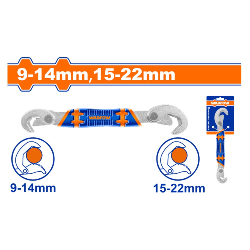 [WUW1101] Llave universal de 9-14MM y 15-22MM