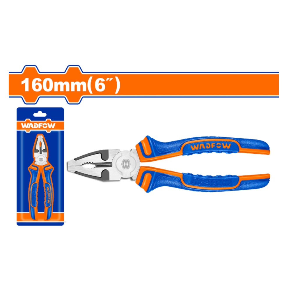 [WPL1606] Alicate de combinación 6"/160MM bicolor